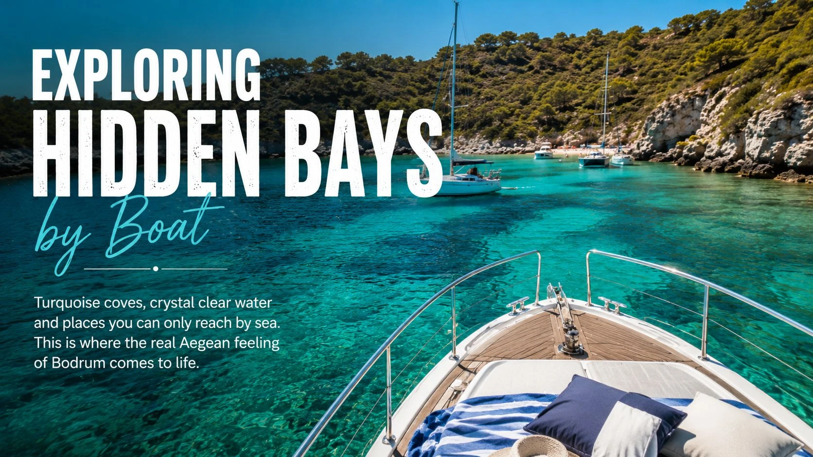 Exploring Hidden Bays by Boat